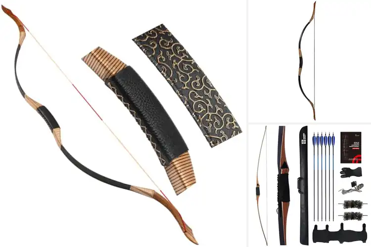 Detailed view of Best 30lb Traditional Longbows