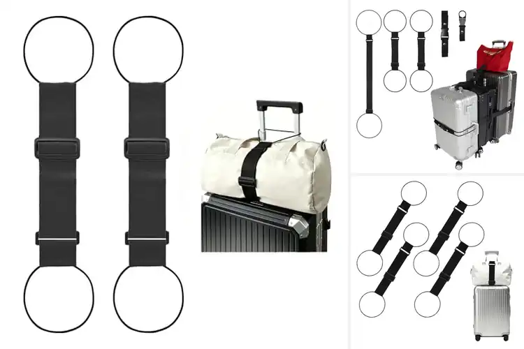 Detailed view of Best Adjustable Luggage Straps for Secure Travel