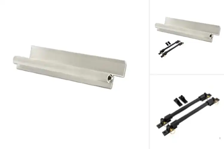 Detailed view of Best Aluminum Bahama Hinges