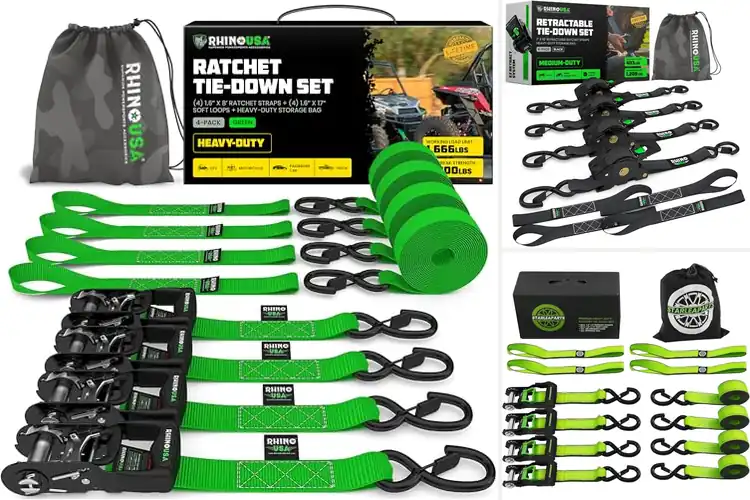 Detailed view of Best ATV Straps: Secure Cargo, Ride With Confidence