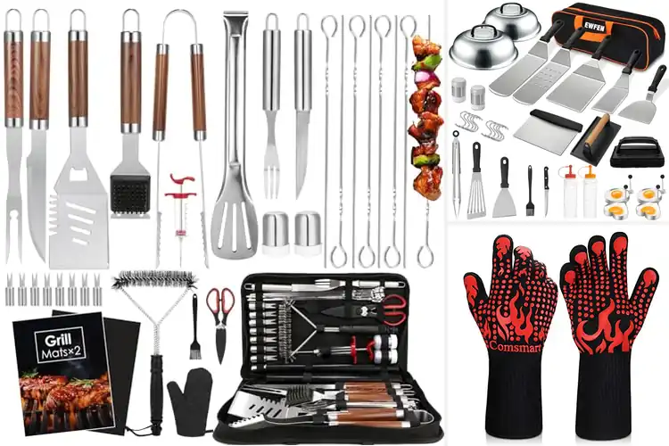 Detailed view of Best Barbecue Accessories for Ultimate Grilling Success