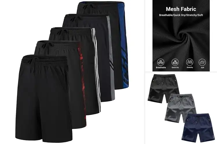 Detailed view of Best Boys’ Sports Shorts