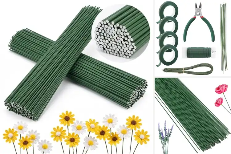 Detailed view of Best DIY Floral Wires