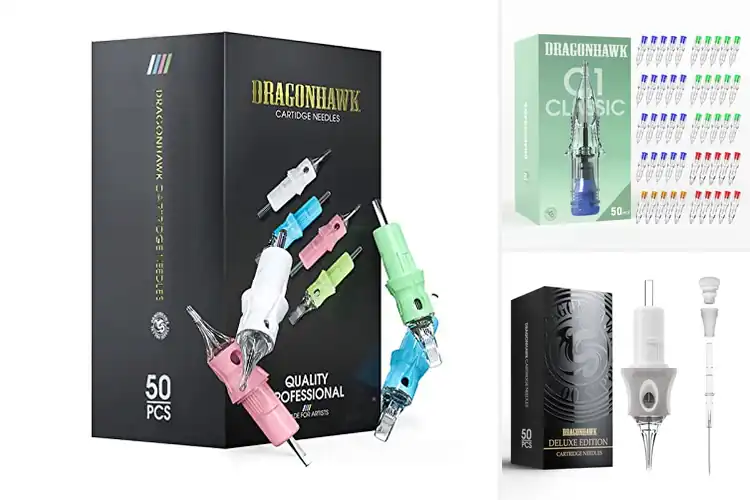Detailed view of Best Dragonhawk Cartridge Needles