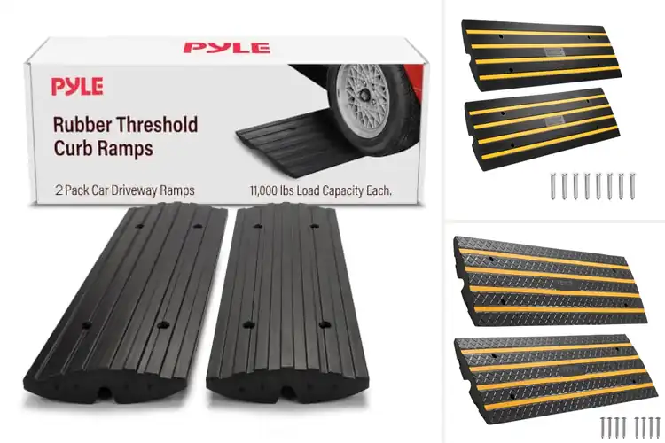 Detailed view of Best Driveway Curb Ramps