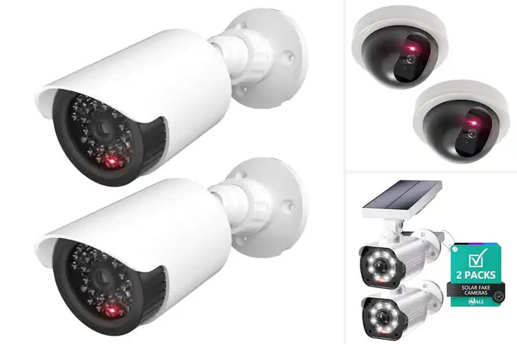 Detailed view of Best Flashing Light Dummy Cameras