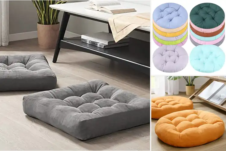 Detailed view of Best Floor Cushions: Ultimate Guide to Size, Material & Care