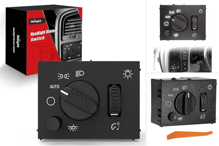 Detailed view of Best GMC Sierra Headlight Switches