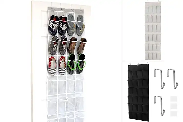 Detailed view of Best Hanging Shoe Pockets