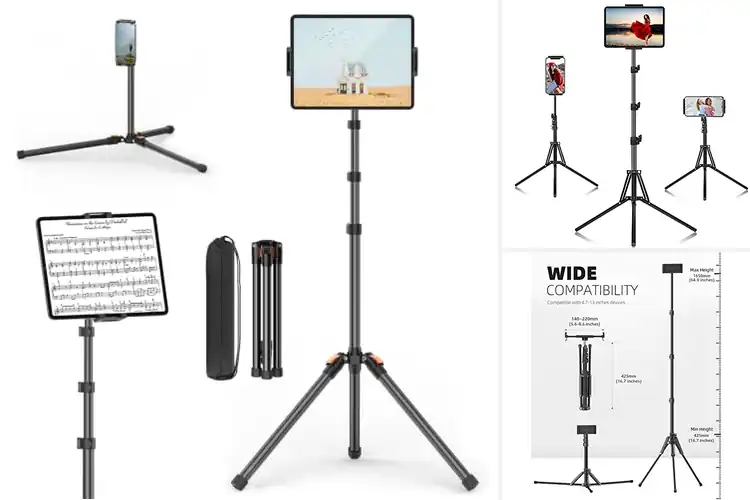 Detailed view of Best iPad Tripod Stands