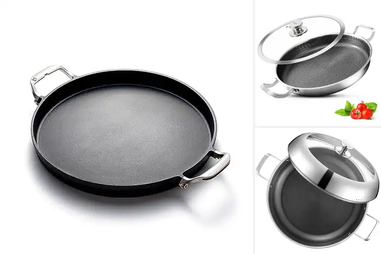 Detailed view of Best Large Capacity Paella Dishes for Versatile Cooking