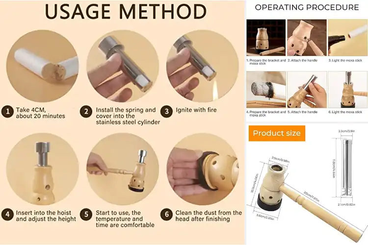 Detailed view of Best Moxibustion Keepers