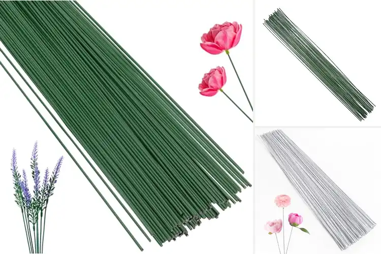 Detailed view of Best Paper Flower Wires