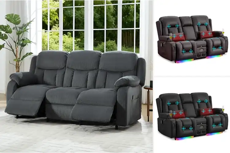 Detailed view of Best Power Reclining Sofas