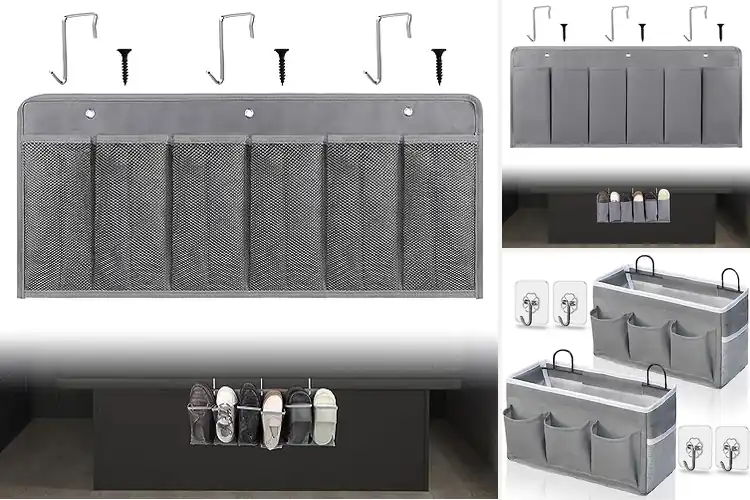 Detailed view of Best RV Hanging Storage Pockets