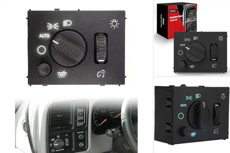 Detailed view of Best Silverado Headlight Switches