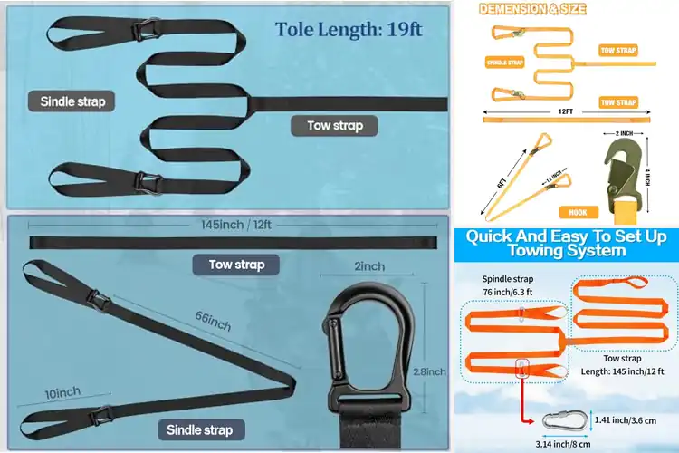 Detailed view of Best Snowmobile Straps