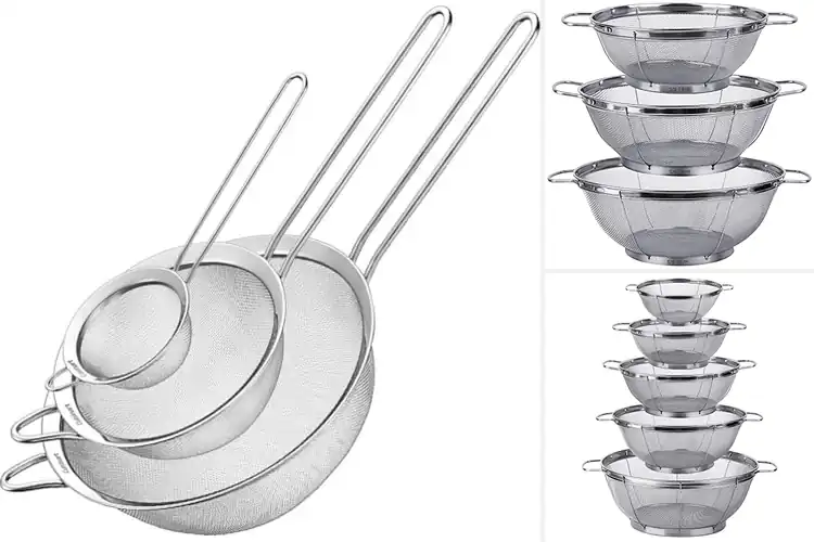 Detailed view of Best Strainer Sets: Top 10 Picks for Stress-Free Cooking