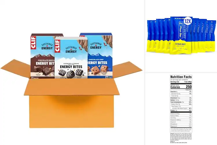 Detailed view of Best Sustained Energy Bars for All-Day Fuel and Flavor