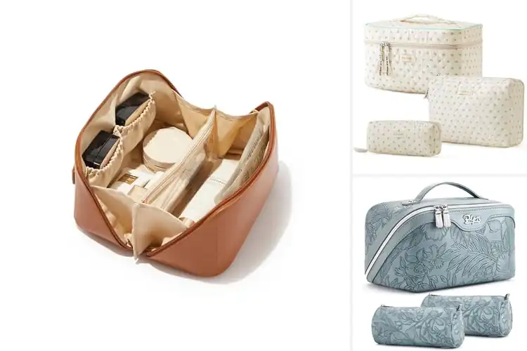 Detailed view of Best Travel Makeup Bags