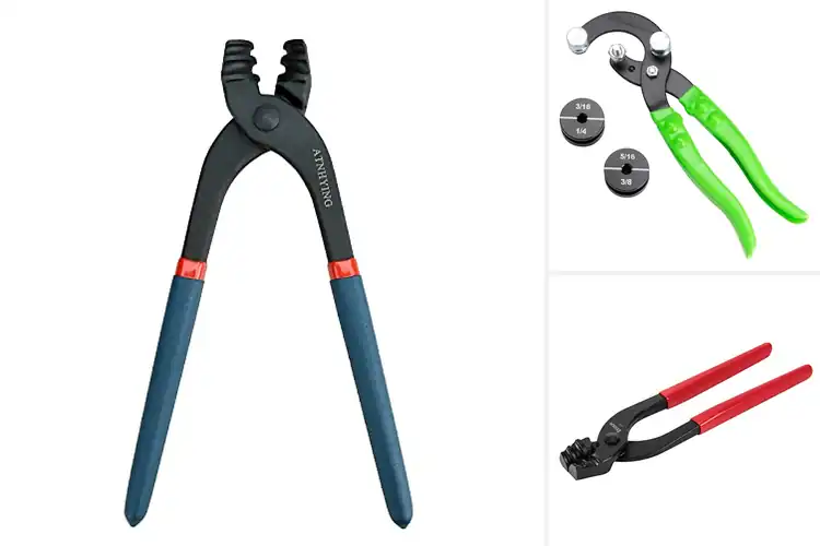 Detailed view of Best Tube Bending Pliers