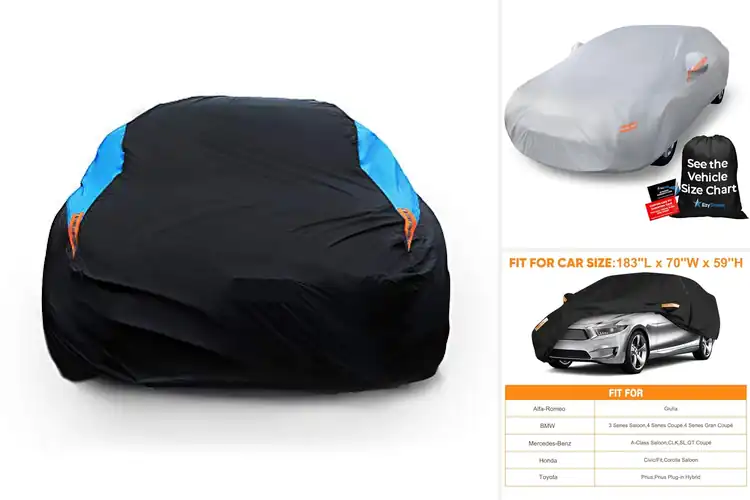 Detailed view of Best UV Protection Car Covers