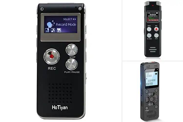 Detailed view of Best Voice Activated Tape Recorders