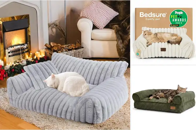 Detailed view of Best Washable Cat Sofa Beds: Keep It Clean, Keep It Cozy
