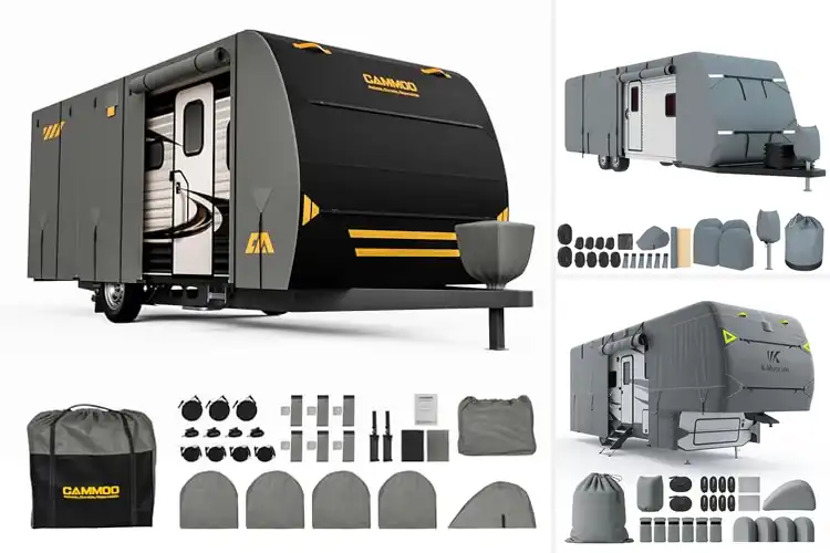 Detailed view of Best Windproof RV Covers